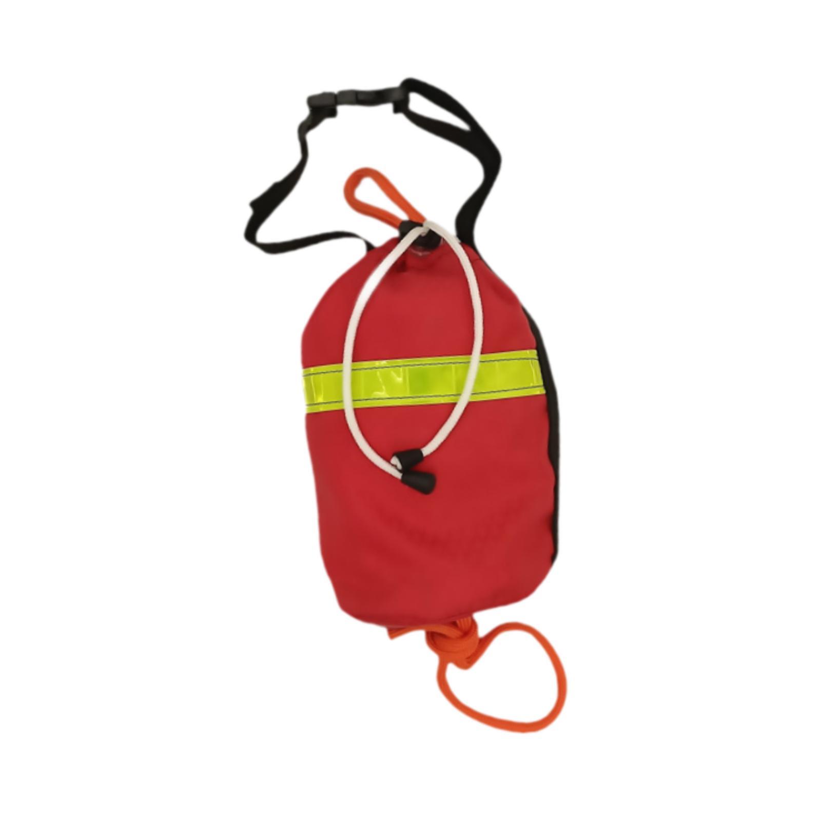 Rescue Rope Throw - 浮力のある投げロープ、緊急救助用ロープ、高強度投げ袋。屋外でのカヤックやカヌーなどのアクティビティに最適。
