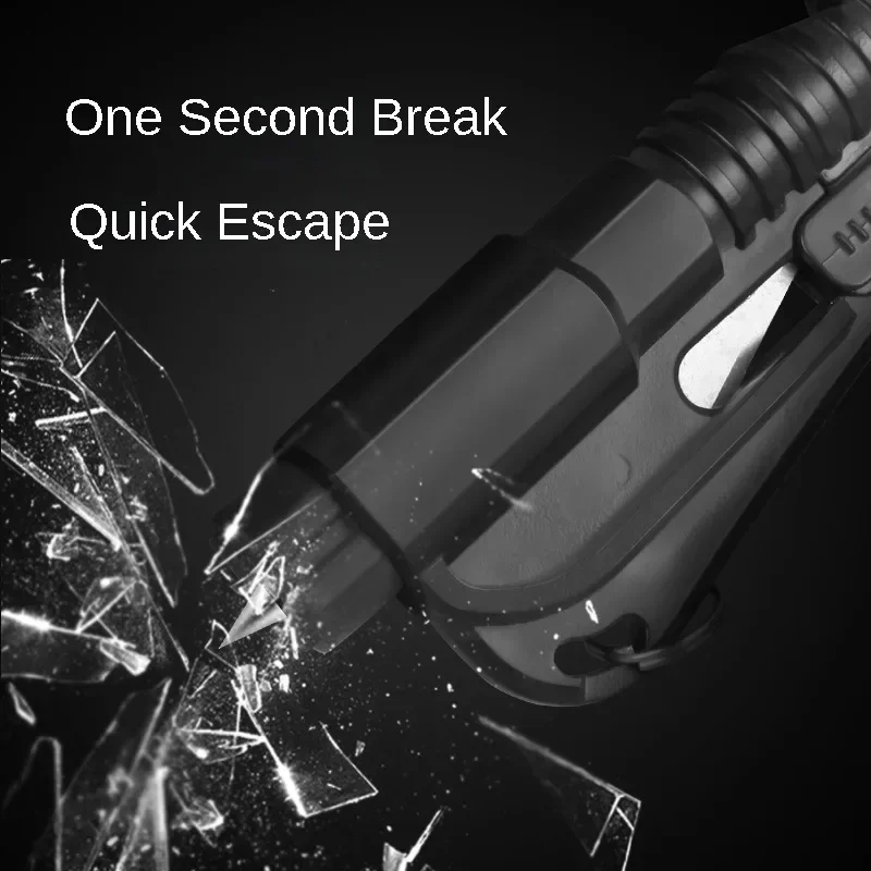 コンパクトな 3-in-1 車用安全ハンマー、ウィンドウブレ - Rescue Rope Throw のレビューと価格