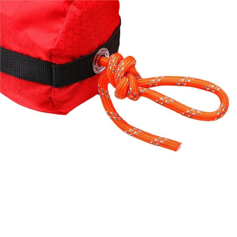 カヤックやボートでの水上救助に最適な、投擲しやすいロープ付き - Rescue Rope Throw のレビューと価格