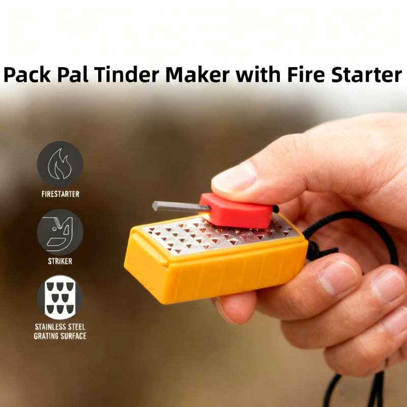 軽量の火起こし用具：携帯用アウトドアサバイバルツール、緊急用 - Magnesium Fire Starter のレビューと価格