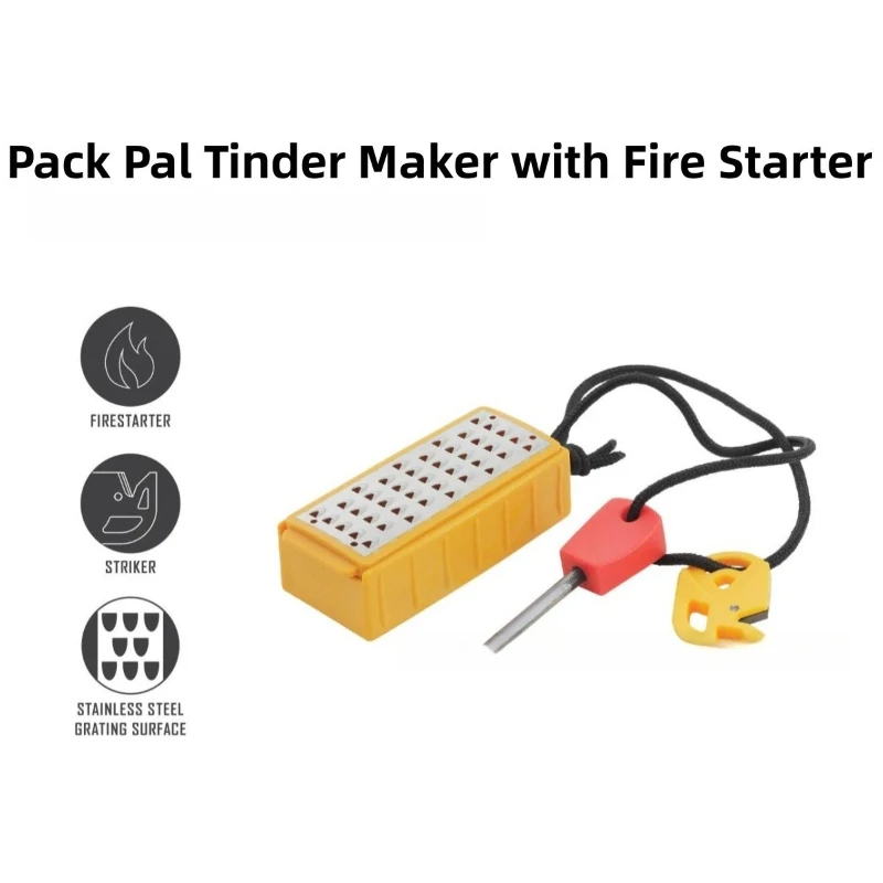 軽量の火起こし用具：携帯用アウトドアサバイバルツール、緊急用 - Magnesium Fire Starter のレビューと価格