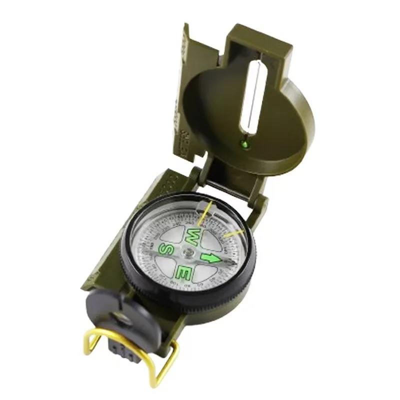 携帯用多機能レンズ式コンパス（蓄光）、ハイキング、キャンプ、 - Compass Lensatic のレビューと価格